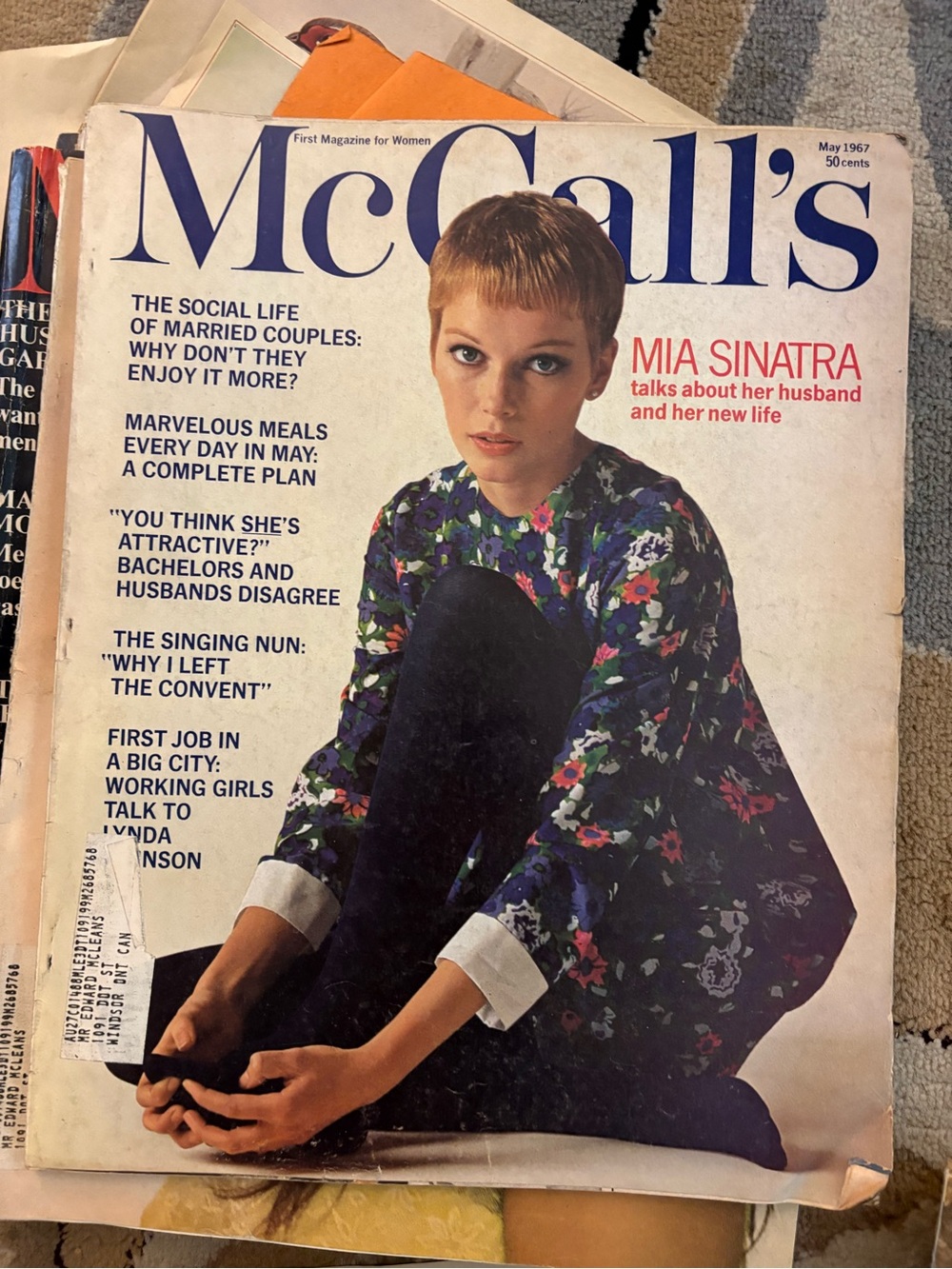 Vintage McCalls magazine May 1967